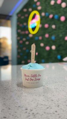 Kids love Birthday Cake Gelato