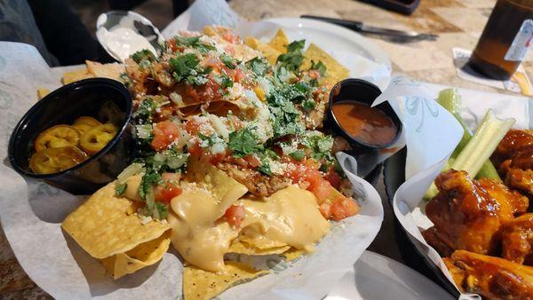 Chicken nachos