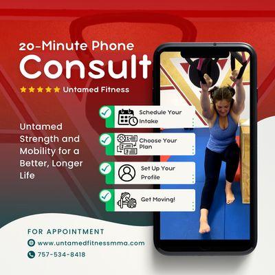 book a personal trainer consult today!