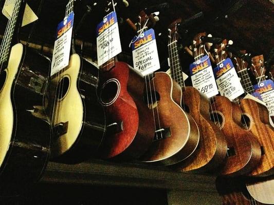 Ukuleles!