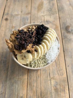 Loaded Açaí Bowl w/ Peanut Butter