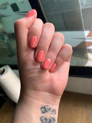 Gel manicure