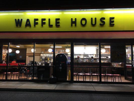 My first Waffle House visit!