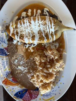 Steak Fajita Chile Relleno