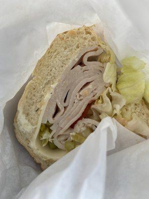 Turkey Sandwich! Very filling!