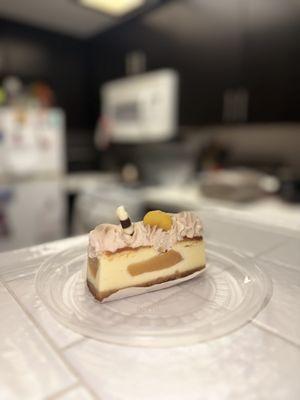 Apple cheesecake