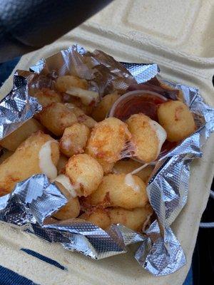 Fried cheese curds