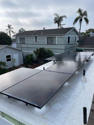 PTO Roof With Solar