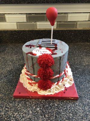 PennyWise themed cake ($70)