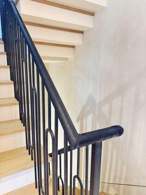 Leather Handrail