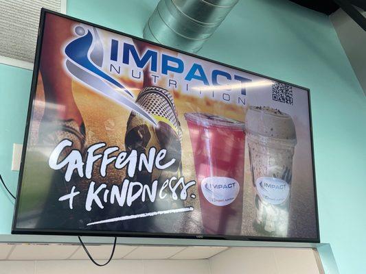 Impact Nutrition advertisement