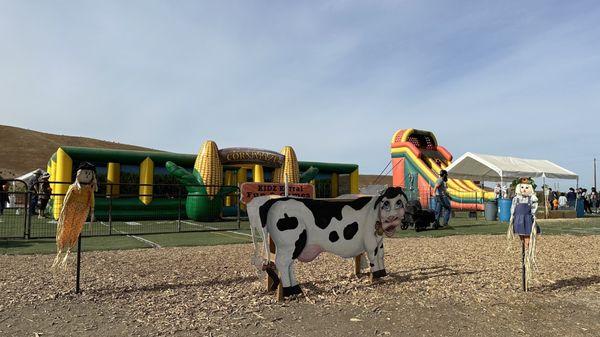 Entrance to kids play area