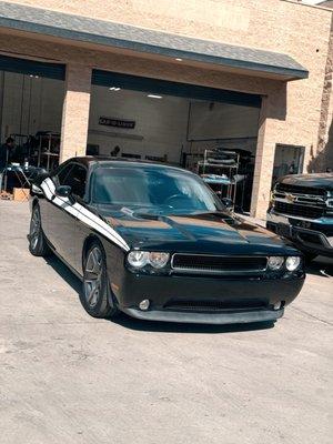 My repaired 2012 Dodge Challenger RT looking good as new thanks to Shaunt  Keurjikian and his team here.