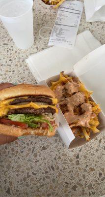 Double double and animal fries