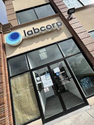 Labcorp eastern parkway locked door