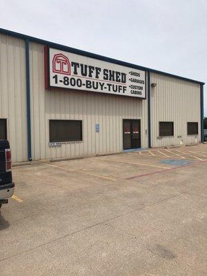 TUFF SHED MAIN ENTRANCE