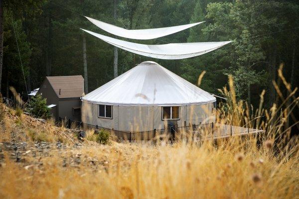 Yurt on 20 acres!