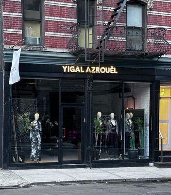 Yigal Azrouel Storefront 
 26 Grand Street
 New York