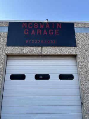 Mcswain garage