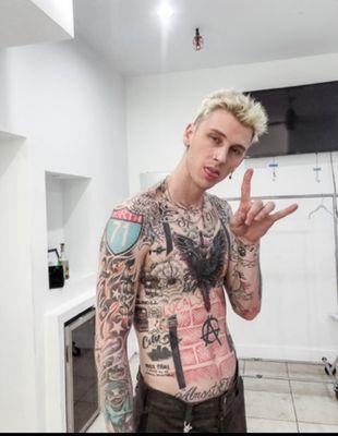 Hair for MGK Hollywood Whore Music Video