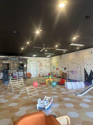 We offer Open Play! Walk ins Welcome! Come enjoy are many toys, climbing structures and club house.