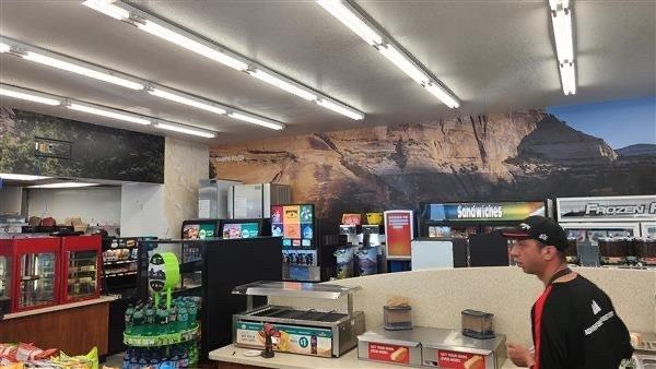 Bonfire Counter of Maverik in Greeley, Colorado.