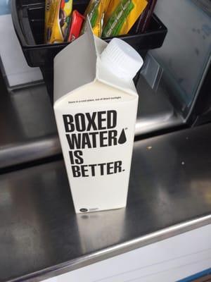 Boxed water