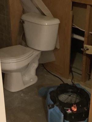 Drying bathroom