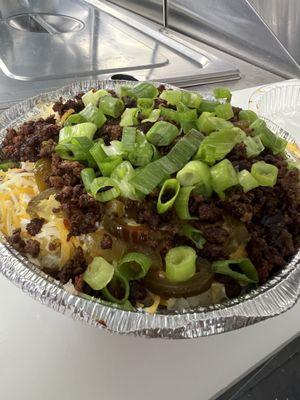 Loaded baked potato