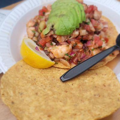 Shrimp ceviche