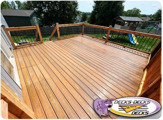 Imagine this in your backyard! Call us today to make your dream deck a reality.