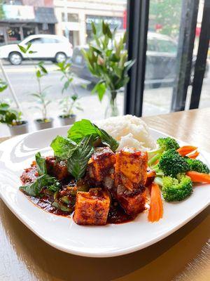 Spicy Crispy Tofu