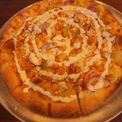 Buffalo chicken pizza