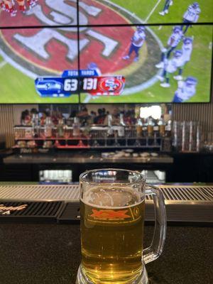 Beer and football