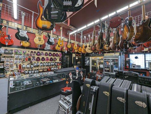 Huge selection of new and used guitars