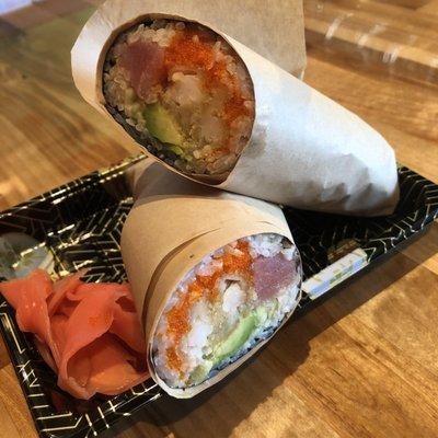 NY sushi burrito