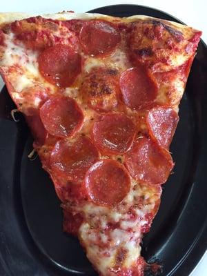 That's a nice pepperoni slice.