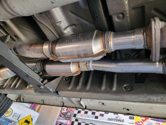 My new catalytic converters!