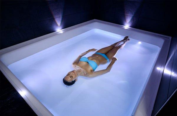 LifeFloat offers open-air pools as opposed to enclosed pods or tanks.