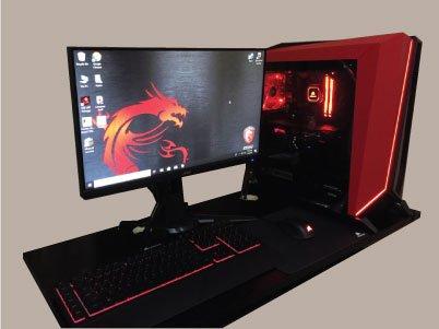 Gaming Desktop Built by ICS.