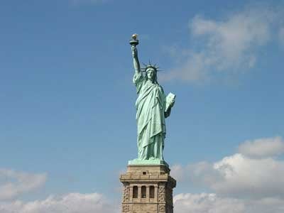 New York City's most popular attraction, The Statue of Liberty