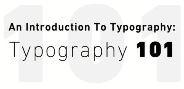 Artwork to our directional blog on typography.