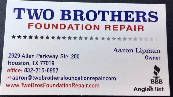 Two Brothers Foundation Repair