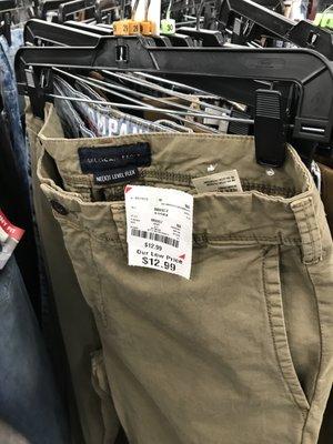 $12.99 American Eagle Khaki seems like a bargain