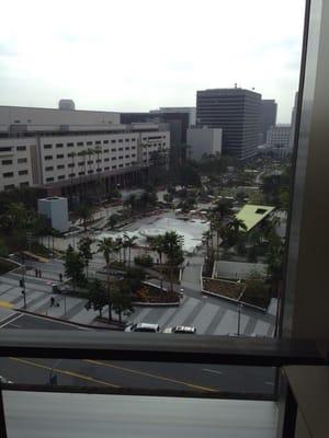 Downtown LA Office. Looking out from offices.