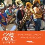 Make Music Day June 21, 2018 4-9pm for free music festival at Shoreline Music School, 1240 NE175th Street, Shoreline WA 98155