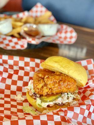 June Special- Nashville Hot Chicken sandwich