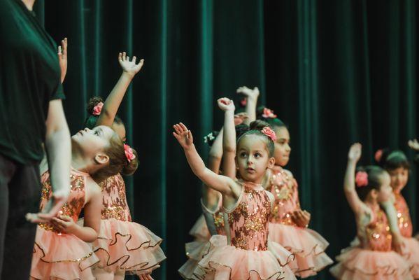 Ballet I students perform "Butterflies in the Rain" in the spring recital  Photo: Joel Gonzalez @weourstory