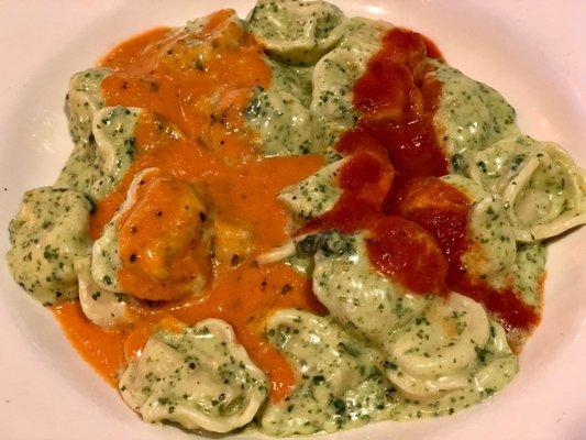 Delicious Tortellini with Three Sauces