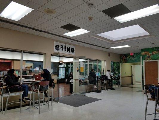 Some seating in the lobby area.